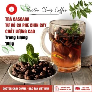 Trà Cascara từ vỏ cà phê chín cây Doctor Chay Coffee 100g