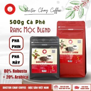 [TRỢ GIÁ] 500g Cà Phê Rang Mộc Blend DOCTOR CHAY