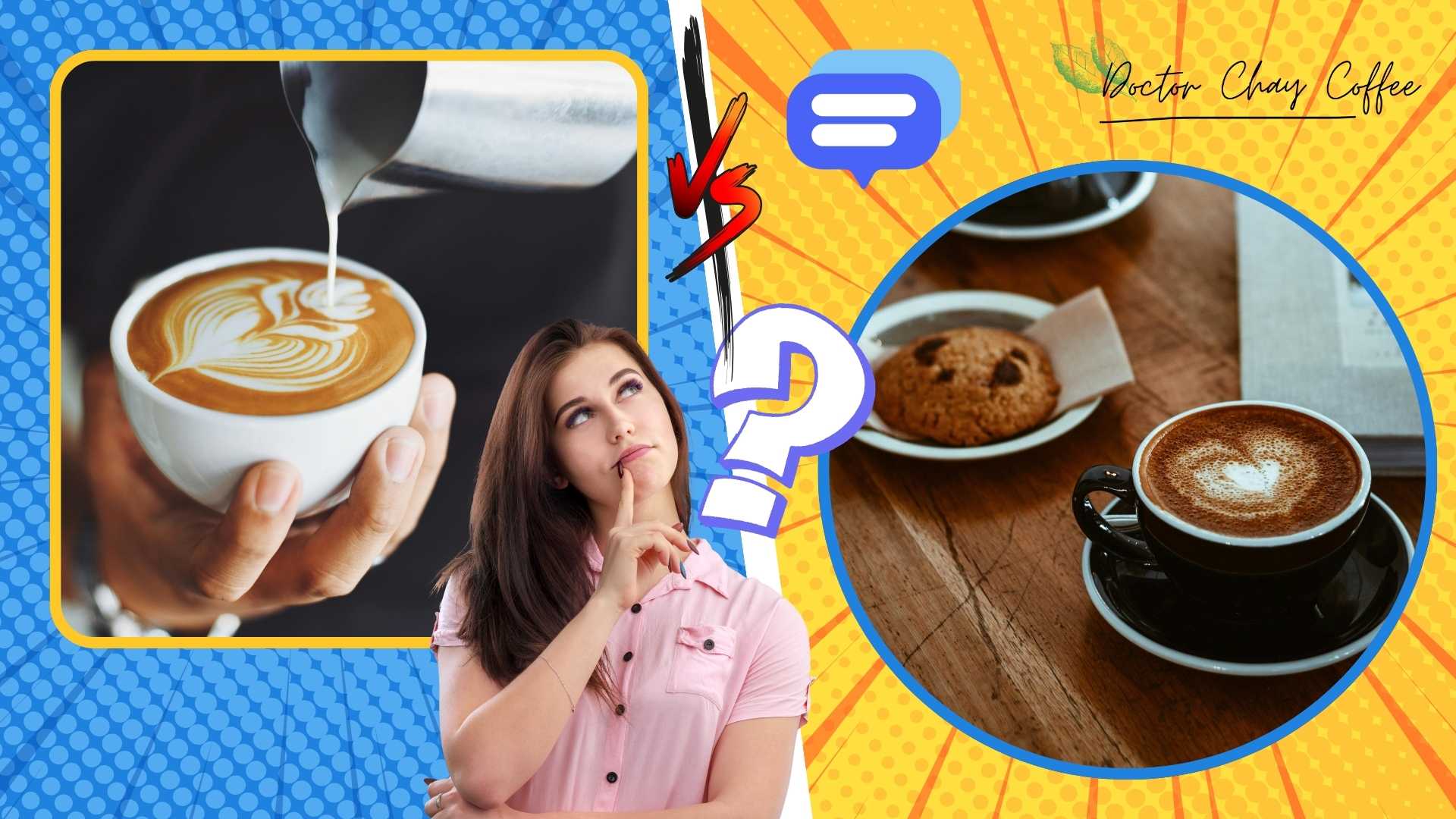 Cà phê latte khác capuchino ở điểm nào?